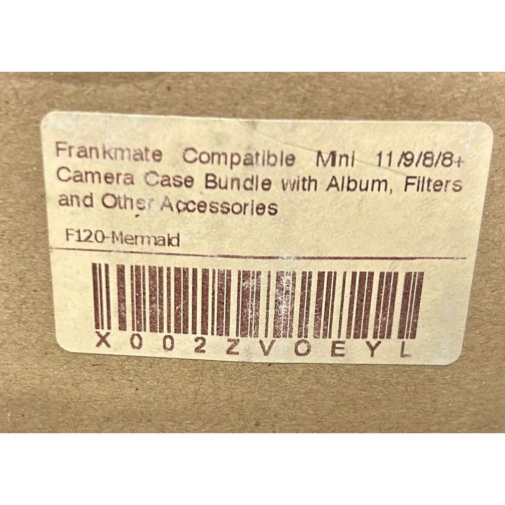 Frankmate Compatible‎ Mini Camera Case Bundle w/Album & Other Accessories *NEW*